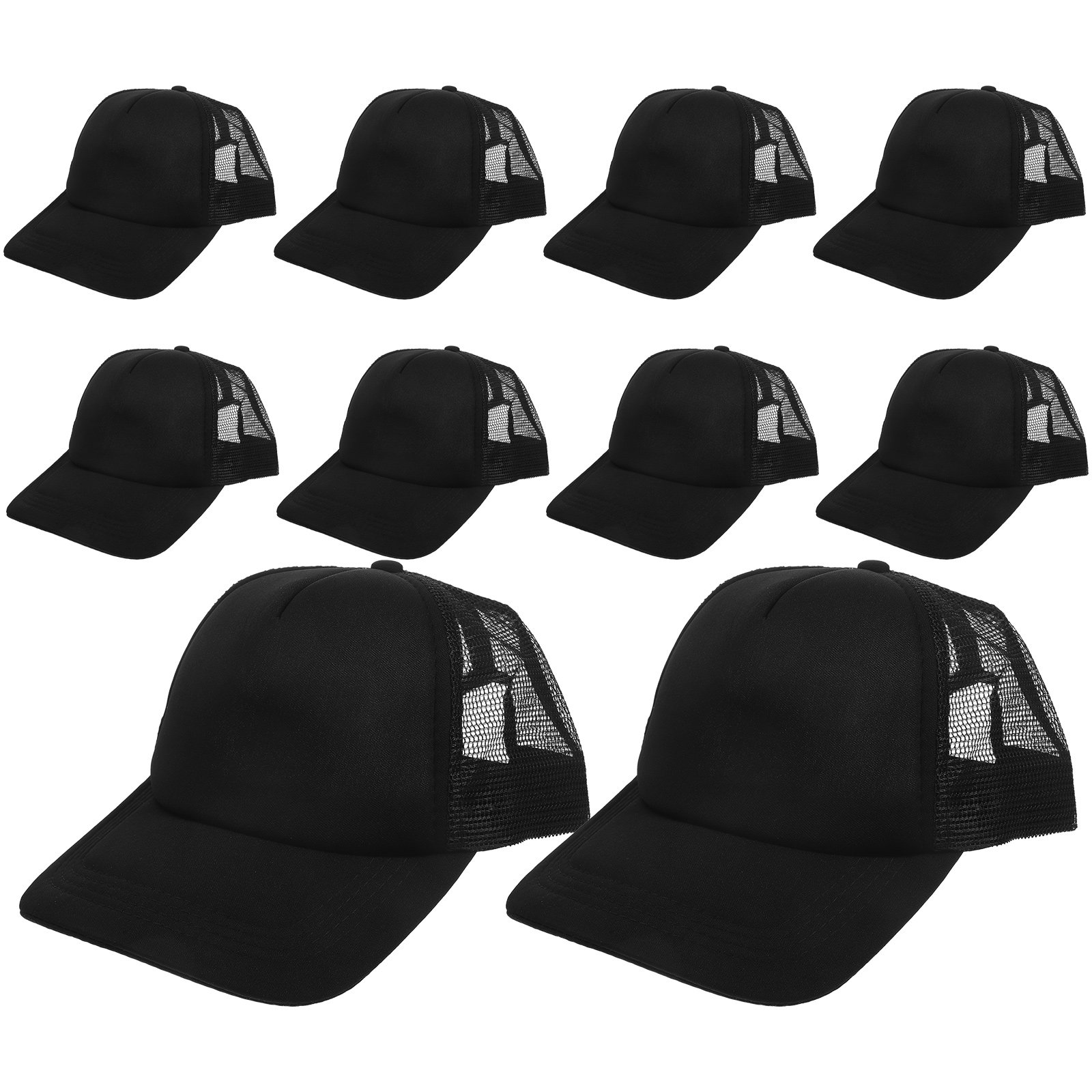 Hat Sublimation Blank - 10Pcs Blank Mesh Baseball Hat Sublimation
