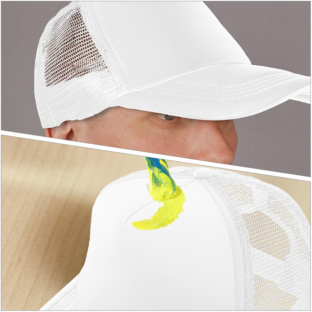 Hat Sublimation Blank - 5Pcs Blank Mesh Baseball Cap DIY