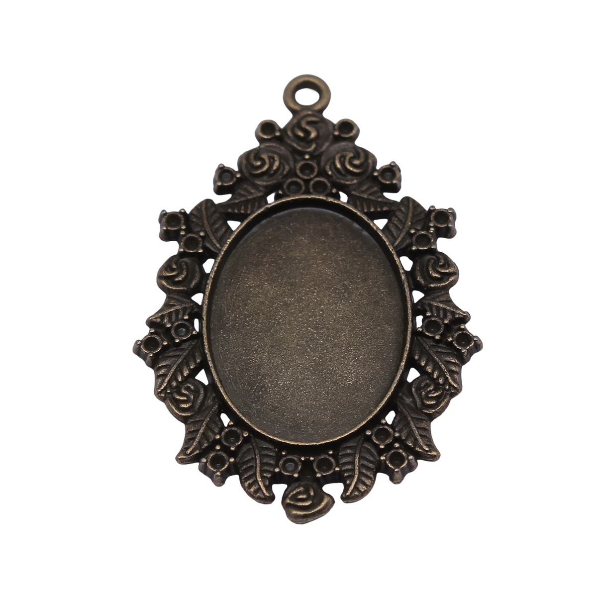 Metal Photo Panel - Fit 18x25mm Bezel Tray Setting Alloy