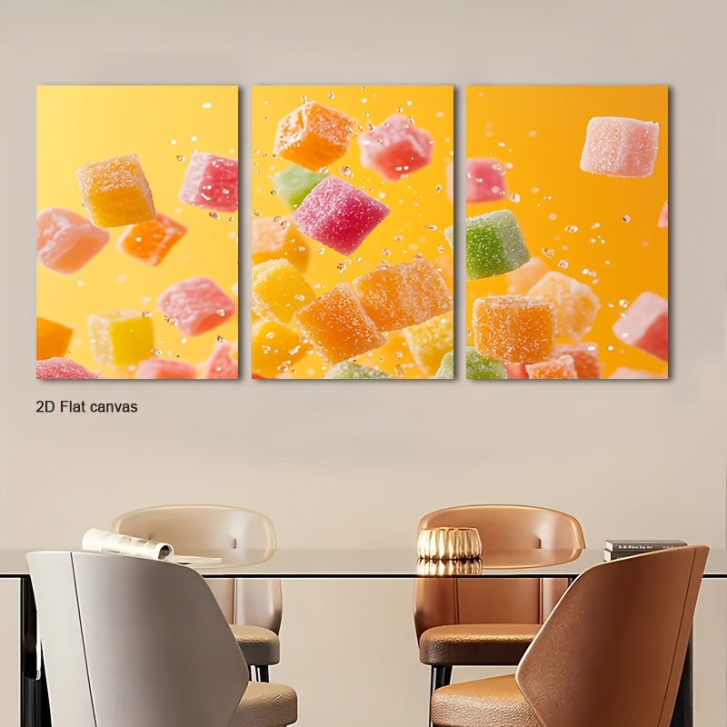 Frameless Canvas 3pcs Floating - Canvas Wrap Ready review and price