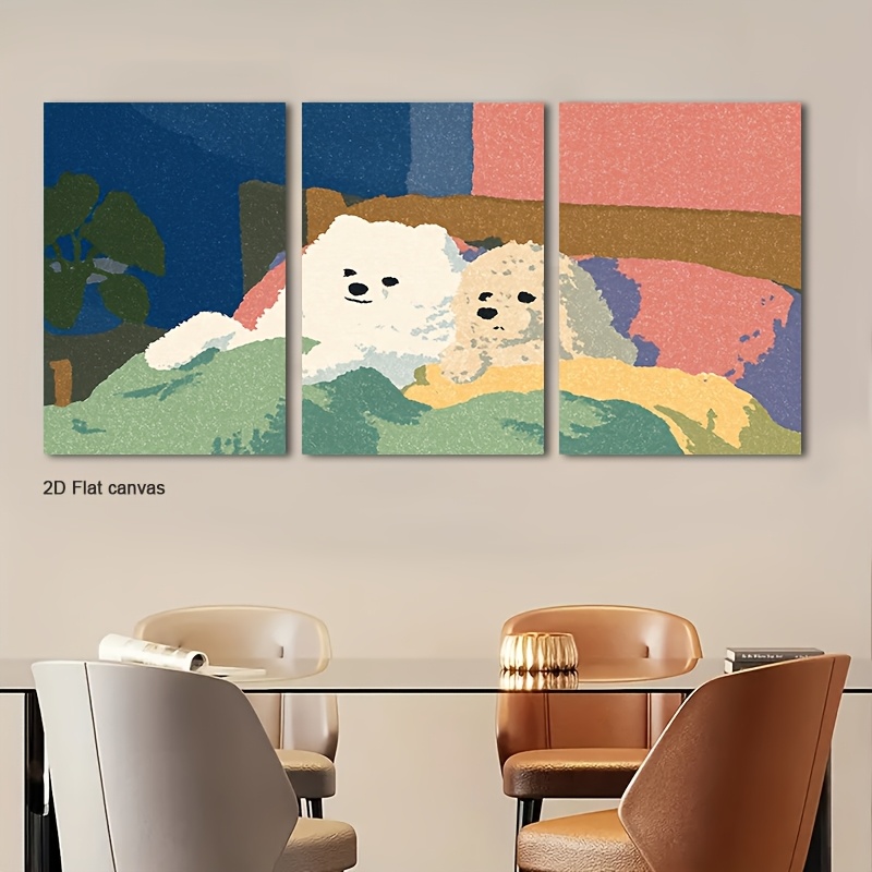 Frameless Canvas 3pcs Framed F - Canvas Wrap Ready review and price