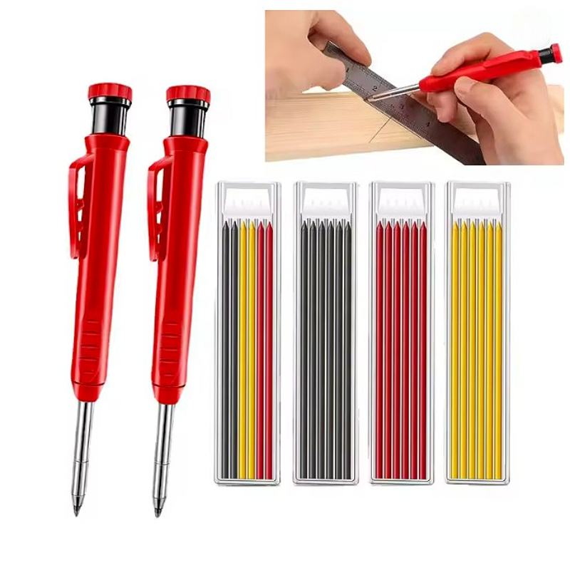 Solid Carpenter Pencil Set Woo - Staedtler Pencil Lumocolor review and price