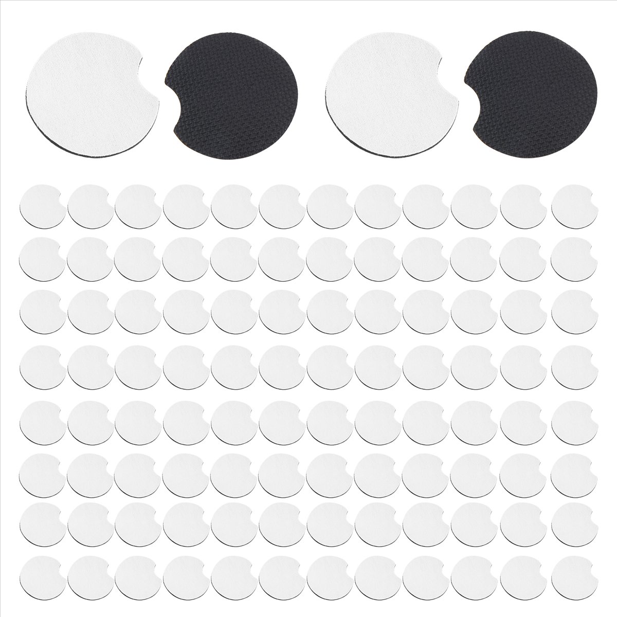 AA83 100 Pcs of Sublimation Bl - Coaster Sublimation Blank review and price