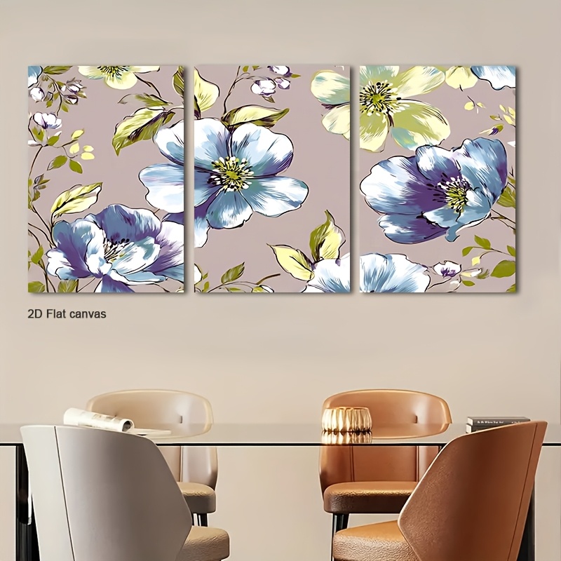 Frameless Canvas 2D Flat, 3pcs - Canvas Wrap Ready review and price