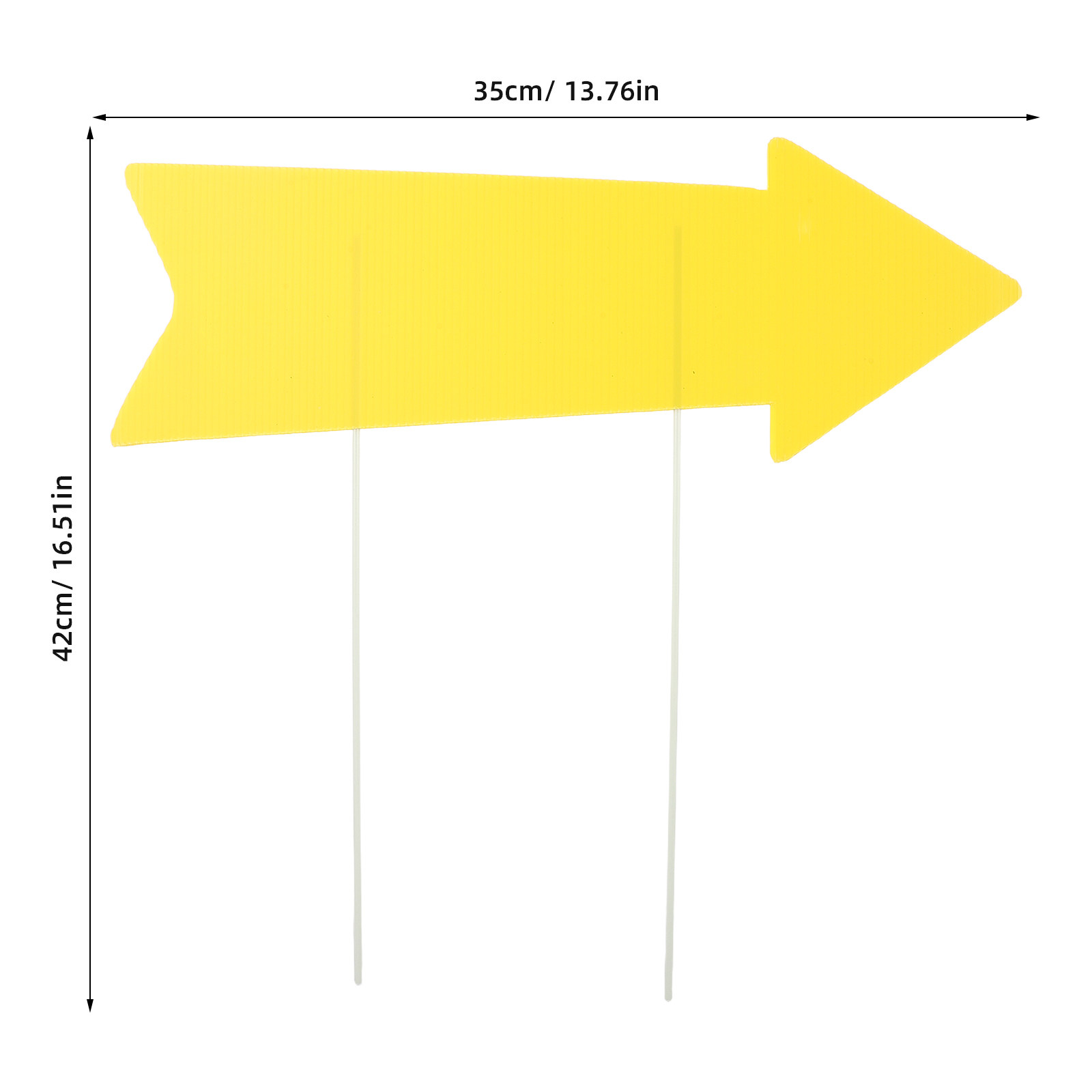 10Pcs Waterproof Arrow Yard Si - Yard Sign Blank review and price