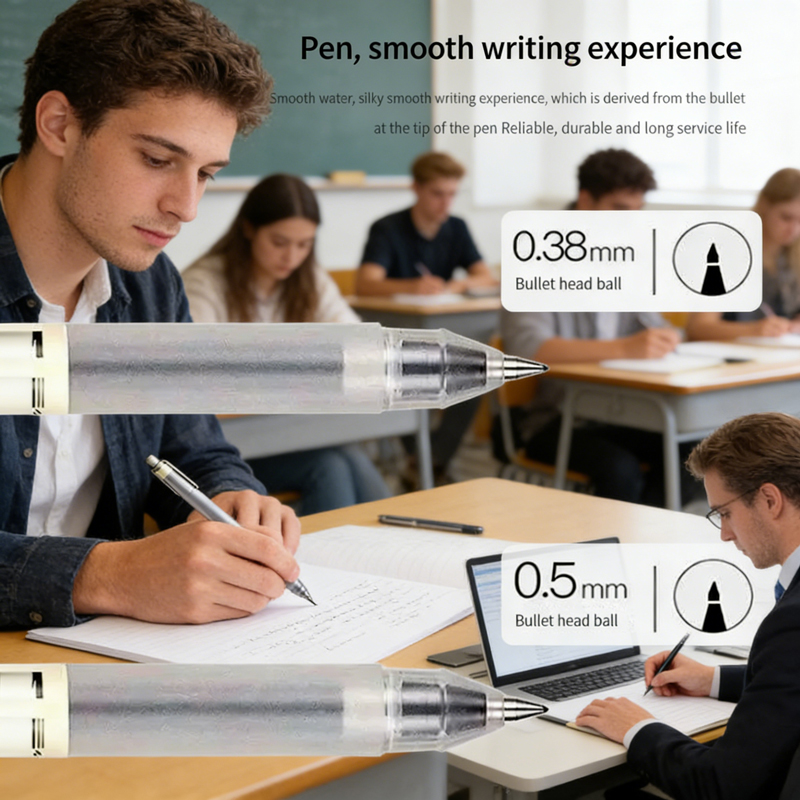 6/8Pcs MUJIs Style Gel Pens, B - Muji Stationery Gel Pen review and price